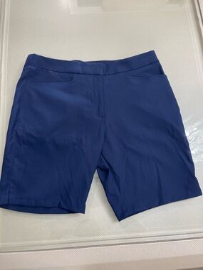 Women’s Navy Blue Stretch Shorts